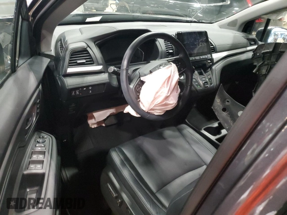 2024 Honda Odyssey EX-L с VIN 5FNRL6H63RB009705, выставлен на аукционе Copart как лот 56059715 с пробегом Не указан миль и Списание • Salvage title. История ставок и продаж доступна на DreamBid. Изображение 8.
