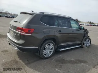 2019 Volkswagen Atlas 3.6L V6 SEL with VIN 1V2MR2CA9KC545671, listed as a Copart auction lot 49139565 with 55,700 mi miles and Salvage Title. Bid and sale history available at carsss.com. Image 3.