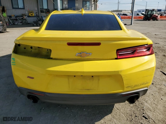 2016 Chevrolet Camaro 1LT with VIN 1G1FB1RS6G0165598, listed as a Copart auction lot 80999854 with 144,653 mi miles and Salvage Title. Bid and sale history available at carsss.com. Image 6.