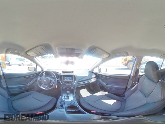 2023 Subaru Impreza Premium with VIN 4S3GKAV61P3600871, listed as a Copart auction lot 54478595 with 27,697 mi miles and Salvage title. Bid and sale history available at DreamBid. Image 14.