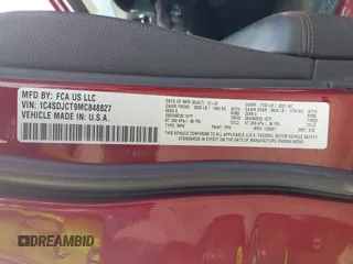 2021 Dodge Durango R/T z VIN 1C4SDJCT9MC848827, wystawiony jako IAAI lot #41910596 z przebiegiem 56 474 mil mil oraz . Historia ofert i sprzedaży dostępna na DreamBid. Obrazek 9.