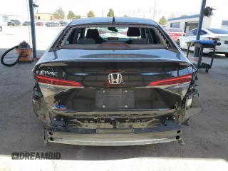 2023 Honda Civic Sedan EX with VIN 2HGFE1F72PH310289, listed as a Copart auction lot 49310585 with 58,828 mi miles and Salvage Title. Bid and sale history available at carsss.com. Image 6.