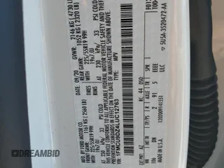 2020 Ford Escape Titanium Hybrid z VIN 1FMCU9DZ4LUC12763, wystawiony jako Copart lot #56589615 z przebiegiem Nie podano mil oraz Szkoda całkowita • Salvage title. Historia ofert i sprzedaży dostępna na DreamBid. Obrazek 13.