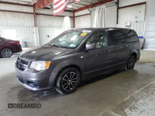 2014 Dodge Grand Caravan SE with VIN 2C4RDGBG6ER463529, listed as a Copart auction lot 51830695 with 105,675 mi miles and Salvage Title. Bid and sale history available at DreamBid. Image 1.