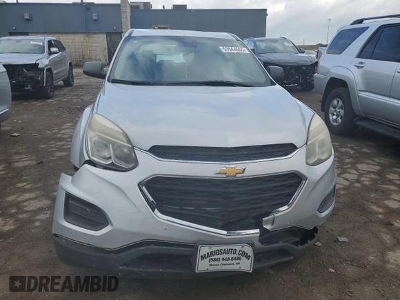 2016 Chevrolet Equinox LS with VIN 2GNFLEEK9G6202188, listed as a Copart auction lot 53944665 with 151,657 mi miles and Clean Title. Bid and sale history available at DreamBid. Image 5.