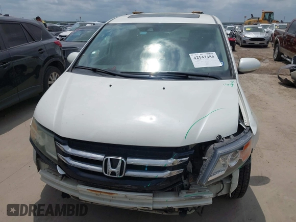 2015 Honda Odyssey EX-L z VIN 5FNRL5H60FB102770, wystawiony jako IAAI lot #42147486 z przebiegiem 160 958 mil mil oraz . Historia ofert i sprzedaży dostępna na DreamBid. Obrazek 13.