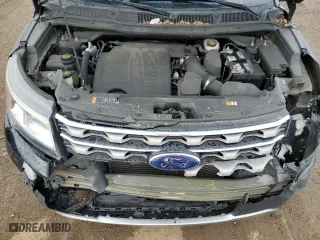 2017 Ford Explorer XLT with VIN 1FM5K8D85HGD00873, listed as a Copart auction lot 49946465 with 101,158 mi miles and Salvage Title. Bid and sale history available at carsss.com. Image 14.