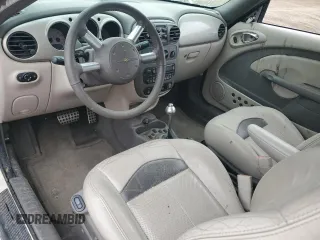 2005 Chrysler PT Cruiser GT with VIN 3C3AY75S65T500209, listed as a Copart auction lot 58399095 with 68,890 mi miles and Salvage title. Bid and sale history available at DreamBid. Image 8.