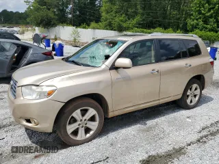 2009 Toyota Highlander Limited with VIN JTEDS42A292091908, listed as a Copart auction lot 58191045 with Not provided miles and Salvage title. Bid and sale history available at DreamBid. Image 1.