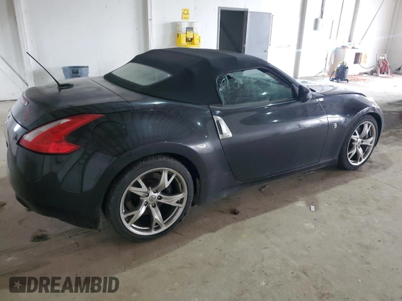 2012 Nissan 370Z Touring with VIN JN1AZ4FH3CM370793, listed as a Copart auction lot 50504565 with 0 mi miles and Salvage Title. Bid and sale history available at carsss.com. Image 3.
