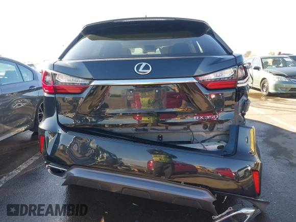 2017 Lexus RX with VIN 2T2BZMCA4HC077090, listed as a IAAI auction lot 41622982 with 83,683 mi miles. Bid and sale history available at carsss.com. Image 16.