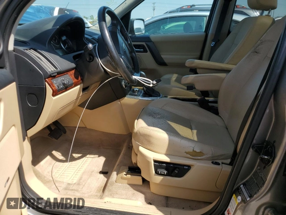 2008 Land Rover LR2 HSE with VIN SALFR24N38H062077, listed as a Copart auction lot 54523575 with Not provided miles and Salvage title. Bid and sale history available at DreamBid. Image 7.
