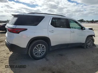 2023 Chevrolet Traverse LT Leather with VIN 1GNERHKW9PJ164077, listed as a Copart auction lot 80903594 with 16,681 mi miles and Salvage Title. Bid and sale history available at carsss.com. Image 3.