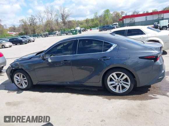 2021 Lexus IS 300 with VIN JTHC81F21M5046917, listed as a IAAI auction lot 42052845 with 40,846 mi miles and . Bid and sale history available at DreamBid. Image 14.