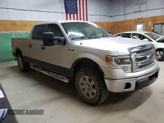 2014 Ford F-150 XL with VIN 1FTFW1ET9EKG15451, listed as a Copart auction lot 60040755 with 167,159 mi miles and Clean title. Bid and sale history available at DreamBid. Image 4.