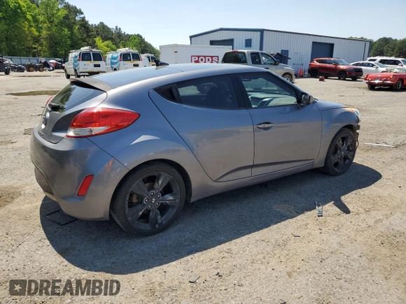 2016 Hyundai Veloster z VIN KMHTC6AD4GU273160, wystawiony jako Copart lot #52107985 z przebiegiem 120 884 mil mil oraz Szkoda całkowita • Salvage title. Historia ofert i sprzedaży dostępna na DreamBid. Obrazek 3.
