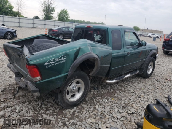 2000 Ford Ranger XLT with VIN 1FTZR15X7YTA02430, listed as a Copart auction lot 59917055 with 152,672 mi miles and Non repairable. Bid and sale history available at DreamBid. Image 3.