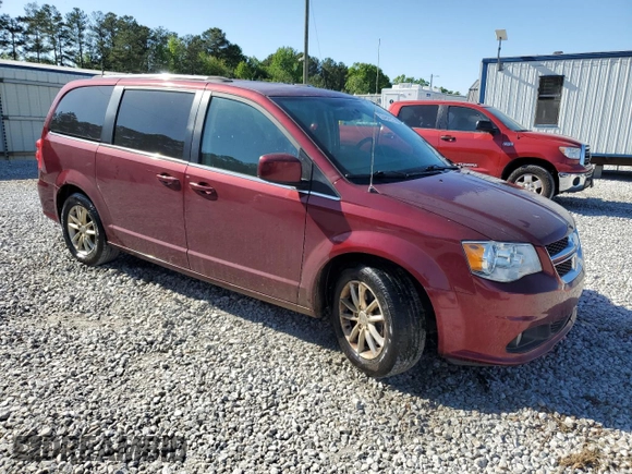 2018 Dodge Grand Caravan SXT with VIN 2C4RDGCG7JR159568, listed as a Copart auction lot 53484625 with 148,010 mi miles and Salvage Title. Bid and sale history available at DreamBid. Image 4.