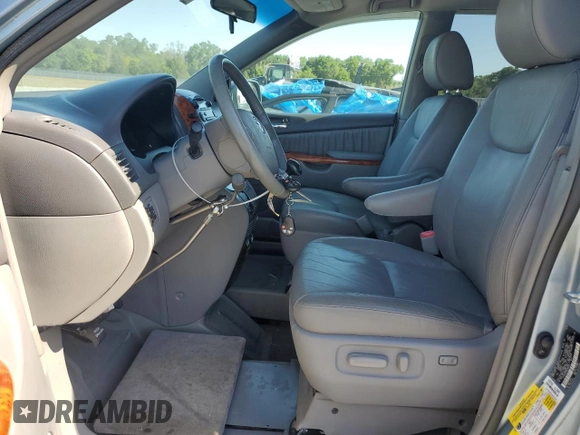 2010 Toyota Sienna XLE with VIN 5TDYK4CC1AS325572, listed as a Copart auction lot 53334805 with 100,426 mi miles and Salvage Title. Bid and sale history available at carsss.com. Image 7.