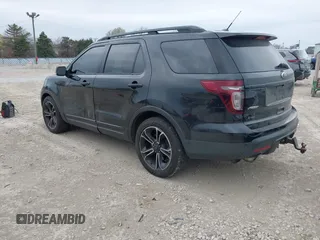 2015 Ford Explorer Sport z VIN 1FM5K8GT6FGB89859, wystawiony jako IAAI lot #42075330 z przebiegiem 208 578 mil mil oraz . Historia ofert i sprzedaży dostępna na DreamBid. Obrazek 3.