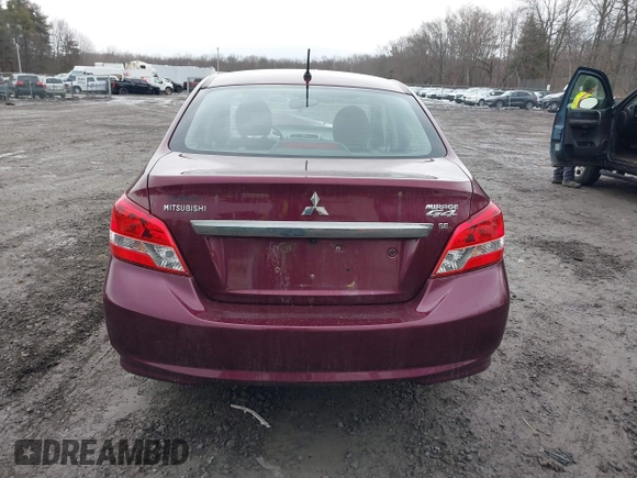 2018 Mitsubishi Mirage G4 SE with VIN ML32F4FJ1JHF06220, listed as a IAAI auction lot 41651964 with 122,837 mi miles. Bid and sale history available at carsss.com. Image 15.