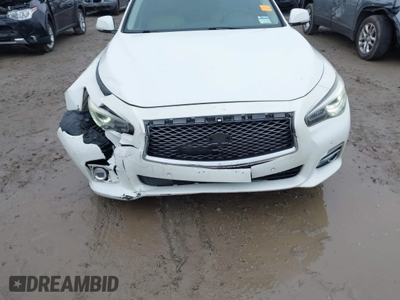 2017 Infiniti Q50 Premium with VIN JN1EV7AR4HM837046, listed as a IAAI auction lot 42213562 with 111,244 mi miles and . Bid and sale history available at DreamBid. Image 6.