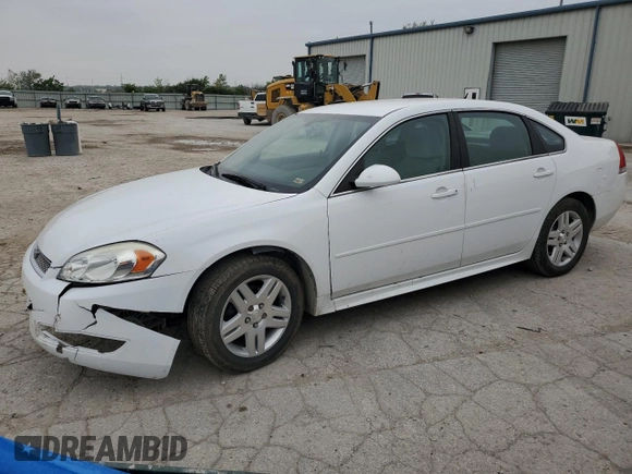 2014 Chevrolet Impala LT with VIN 2G1WB5E30E1142857, listed as a Copart auction lot 52650575 with 230,412 mi miles and Salvage Title. Bid and sale history available at DreamBid. Image 1.