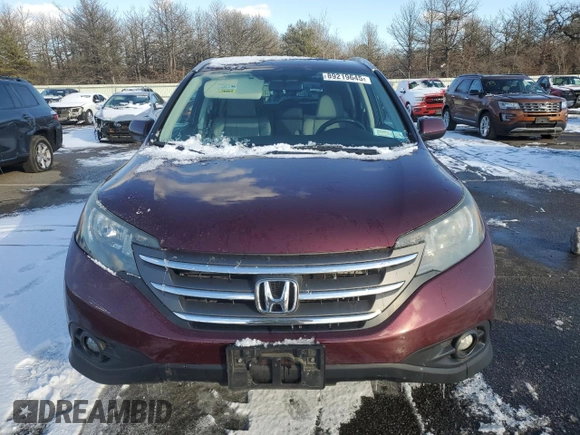 2013 Honda CR-V EX-L with VIN 5J6RM4H78DL064869, listed as a Copart auction lot 89219645 with 64,967 mi miles and Non Repairable. Bid and sale history available at carsss.com. Image 5.