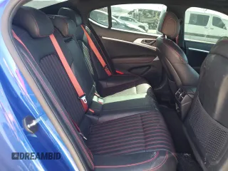 2023 Genesis G70 2.0T with VIN KMTG34TA9PU105285, listed as a Copart auction lot 58724654 with 26,885 mi miles and Salvage Title. Bid and sale history available at DreamBid. Image 10.