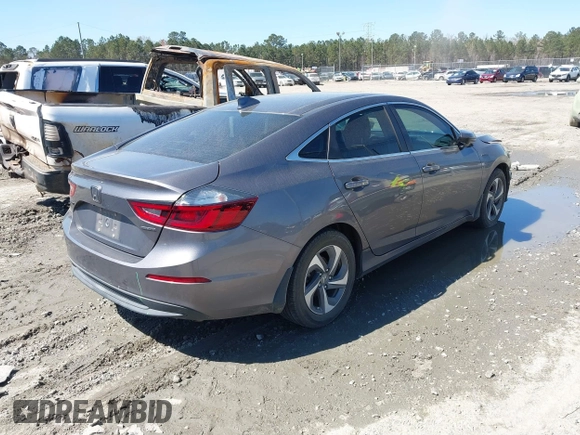 2019 Honda Insight EX with VIN 19XZE4F50KE029494, listed as a IAAI auction lot 41801571 with 117,555 mi miles and . Bid and sale history available at DreamBid. Image 4.