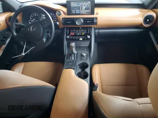 2024 Lexus IS 350 F Sport with VIN JTHBZ1B24R5076452, listed as a Copart auction lot 52170415 with 15,232 mi miles and Salvage title. Bid and sale history available at DreamBid. Image 8.