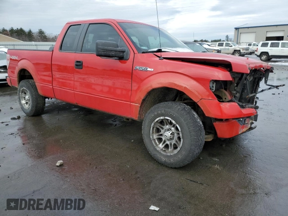 2012 Ford F-150 XL with VIN 1FTEX1EM0CKE13970, listed as a Copart auction lot 83695934 with 127,122 mi miles and Salvage Title. Bid and sale history available at carsss.com. Image 4.