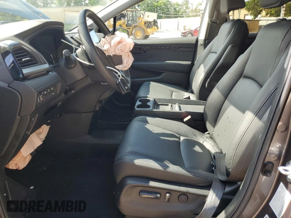 2024 Honda Odyssey Touring with VIN 5FNRL6H8XRB039009, listed as a Copart auction lot 56136305 with Not provided miles and Salvage title. Bid and sale history available at DreamBid. Image 7.