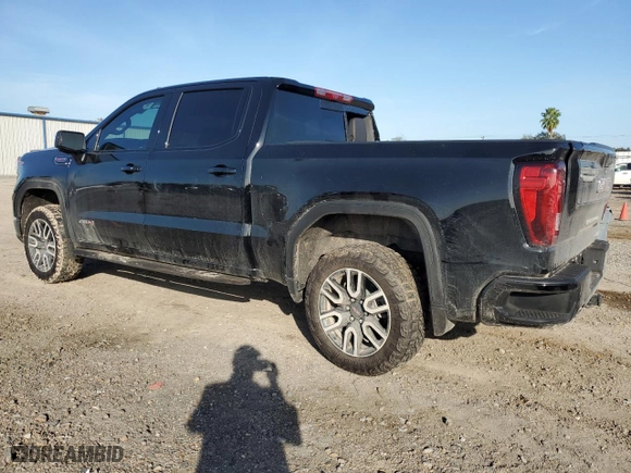 2024 GMC Sierra 1500 AT4 with VIN 3GTUUEEL4RG378854, listed as a Copart auction lot 85753824 with 6,187 mi miles and Salvage Title. Bid and sale history available at carsss.com. Image 2.