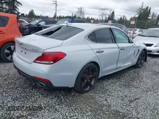 2019 Genesis G70 3.3T Advanced with VIN KMTG74LE6KU014118, listed as a IAAI auction lot 41752512 with 51,817 mi miles. Bid and sale history available at carsss.com. Image 4.