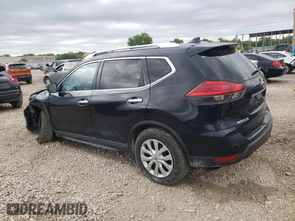 2017 Nissan Rogue S with VIN KNMAT2MV7HP559996, listed as a Copart auction lot 53954934 with 116,806 mi miles and Salvage Title. Bid and sale history available at carsss.com. Image 2.