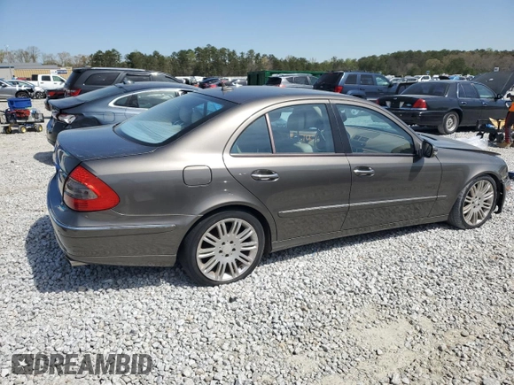 2008 Mercedes-Benz E-Class Luxury 3.5L with VIN WDBUF56X38B185225, listed as a Copart auction lot 52791705 with 0 mi miles and Clean Title. Bid and sale history available at carsss.com. Image 3.
