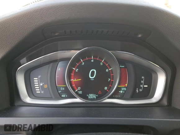 2015 Volvo S60 T5 Drive-E Platinum with VIN YV140MFD7F2301858, listed as a Copart auction lot 44586105 with 50,575 mi miles and Salvage Title. Bid and sale history available at carsss.com. Image 9.