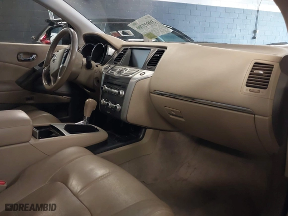 2011 Nissan Murano SV with VIN JN8AZ1MWXBW187833, listed as a IAAI auction lot 39805700 with 114,649 mi miles. Bid and sale history available at carsss.com. Image 5.