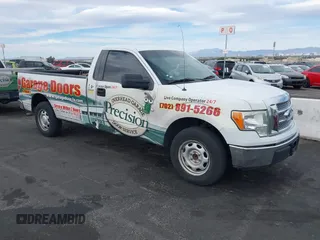 2012 Ford F-150 XL with VIN 1FTNF1CF7CKD54343, listed as a IAAI auction lot 41896151 with 224,677 mi miles and . Bid and sale history available at DreamBid. Image 1.