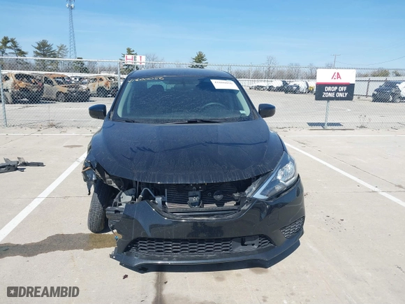 2019 Nissan Sentra SR with VIN 3N1AB7AP7KY446290, listed as a IAAI auction lot 41800056 with 126,637 mi miles. Bid and sale history available at carsss.com. Image 13.
