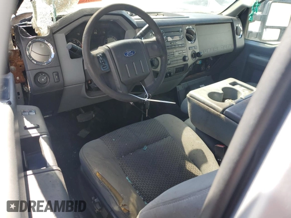 2011 Ford Super Duty F-250 SRW XL with VIN 1FT7X2B66BEA23215, listed as a Copart auction lot 49603615 with Not Provided miles and Salvage Title. Bid and sale history available at carsss.com. Image 8.