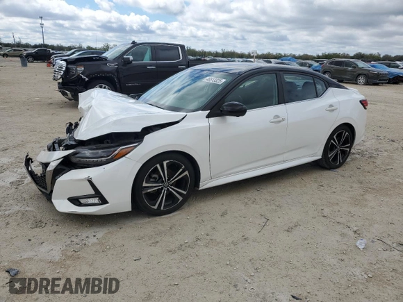 2021 Nissan Sentra SR with VIN 3N1AB8DV9MY244067, listed as a Copart auction lot 46513325 with Not Provided miles and Non Repairable. Bid and sale history available at DreamBid. Image 1.