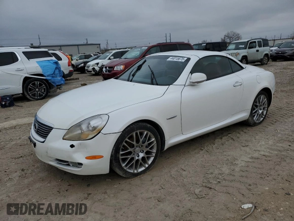 2007 Lexus SC 430 with VIN JTHFN45YX79011643, listed as a Copart auction lot 44015675 with Not Provided miles and Salvage Title. Bid and sale history available at DreamBid. Image 1.