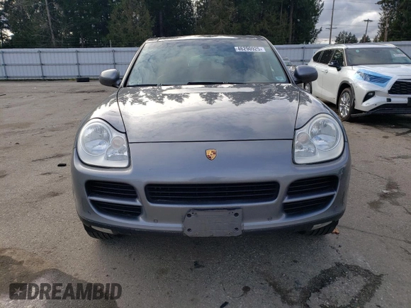 2004 Porsche Cayenne with VIN WP1AA29P44LA23216, listed as a Copart auction lot 46290925 with 140,655 mi miles and Salvage Title. Bid and sale history available at carsss.com. Image 5.