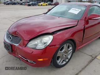 2009 Lexus SC 430 with VIN JTHFN45Y299020940, listed as a IAAI auction lot 41696619 with 90,044 mi miles and . Bid and sale history available at DreamBid. Image 6.