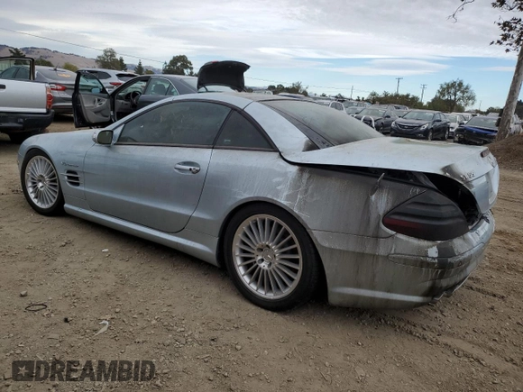 2004 Mercedes-Benz SL 55/63 AMG z VIN WDBSK74F04F066947, wystawiony jako Copart lot #81476904 z przebiegiem Nie podano mil oraz Szkoda całkowita • Salvage title. Historia ofert i sprzedaży dostępna na DreamBid. Obrazek 2.