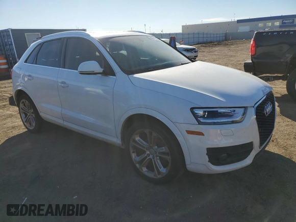2015 Audi Q3 2.0T Prestige with VIN WA1GFCFS3FR009488, listed as a Copart auction lot 46915045 with 108,071 mi miles and Clean Title. Bid and sale history available at carsss.com. Image 4.