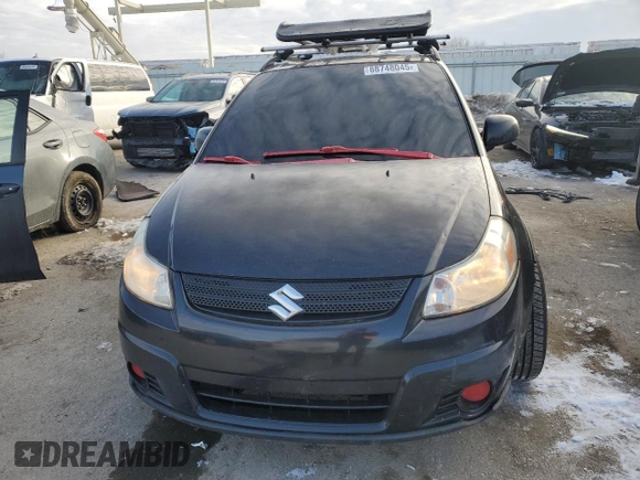 2007 Suzuki SX4 with VIN JS2YB413375112114, listed as a Copart auction lot 88748045 with 208,722 mi miles and Salvage Title. Bid and sale history available at carsss.com. Image 5.