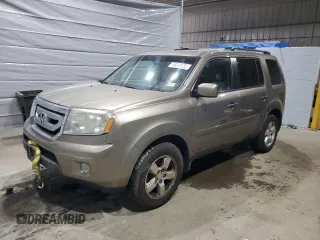 2011 Honda Pilot EX-L with VIN 5FNYF4H51BB041086, listed as a Copart auction lot 46243635 with 216,810 mi miles and Clean Title. Bid and sale history available at carsss.com. Image 1.